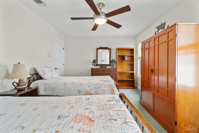 4757 Chinquapin Dr, Gulf Breeze, FL 32563 - bedroom featuring carpet floors and ceiling fan
