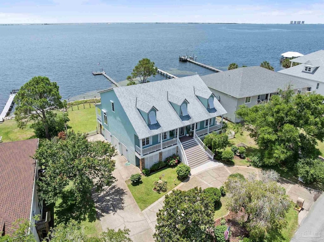 4757 Chinquapin Dr, Gulf Breeze, FL 32563 - view of subject property with a nearby body of water