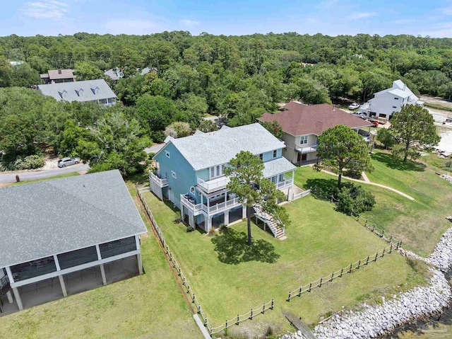 4757 Chinquapin Dr, Gulf Breeze, FL 32563 - drone / aerial view of a forest