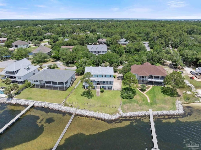 4757 Chinquapin Dr, Gulf Breeze, FL 32563 - bird's eye view of a large body of water