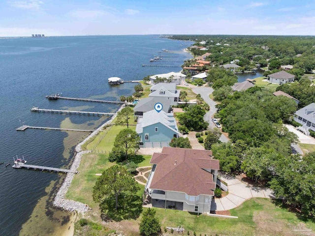4757 Chinquapin Dr, Gulf Breeze, FL 32563 - drone / aerial view of a large body of water