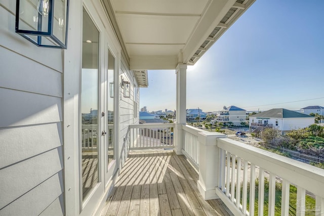 712 Maldonado Dr, Pensacola Beach, FL 32561 - balcony featuring a residential view