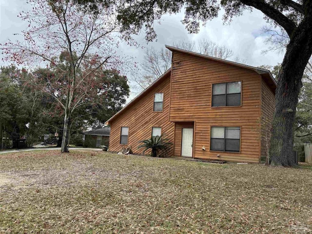 view of rear view of property