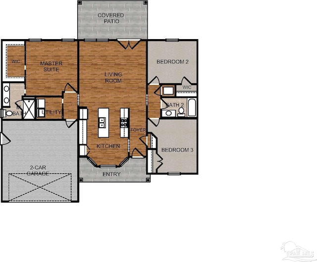 4485 Edgewood Dr, Milton, FL 32583 - property floor plan