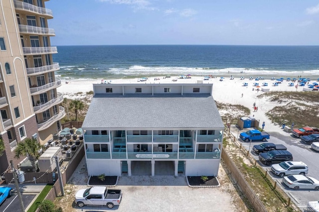 14259 Perdido Key Dr Unit 1C, Pensacola, FL 32507 - bird's eye view featuring a beach view and a water view