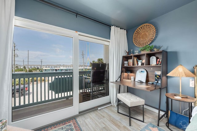 14259 Perdido Key Dr Unit 1C, Pensacola, FL 32507 - interior space with wood finished floors and a wealth of natural light