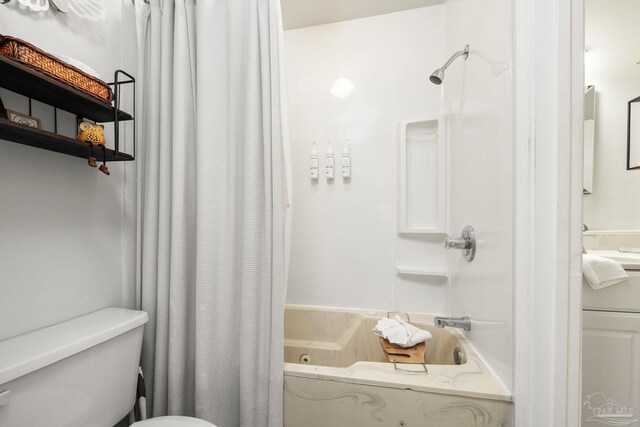 14259 Perdido Key Dr Unit 1C, Pensacola, FL 32507 - full bath with shower / bath combo and toilet