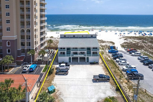 14259 Perdido Key Dr Unit 1C, Pensacola, FL 32507 - bird's eye view with a water view and a view of the beach