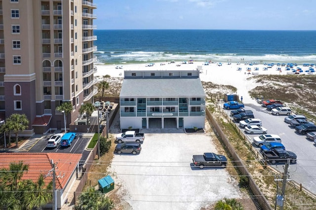 14259 Perdido Key Dr Unit 1C, Pensacola, FL 32507 - aerial view featuring a beach view and a water view