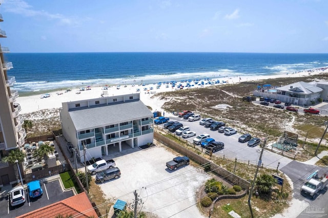 14259 Perdido Key Dr Unit 1C, Pensacola, FL 32507 - drone / aerial view featuring a beach view and a water view