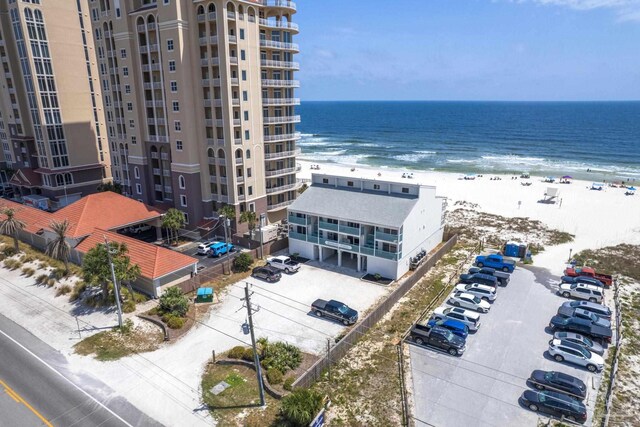 14259 Perdido Key Dr Unit 1C, Pensacola, FL 32507 - bird's eye view featuring a beach view and a water view