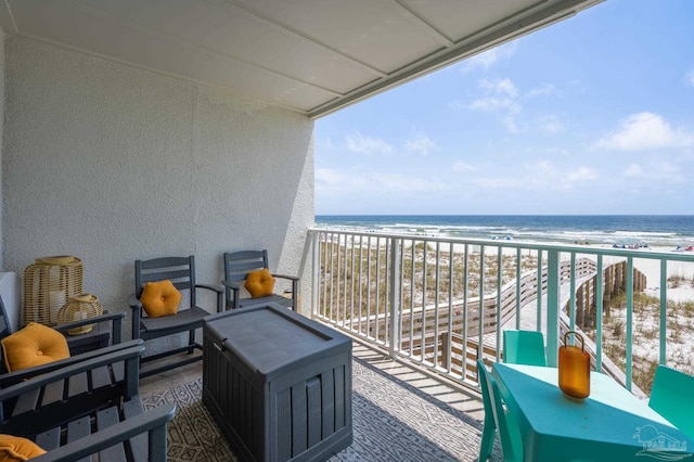 14259 Perdido Key Dr Unit 1C, Pensacola, FL 32507 - balcony with a view of the beach and a water view