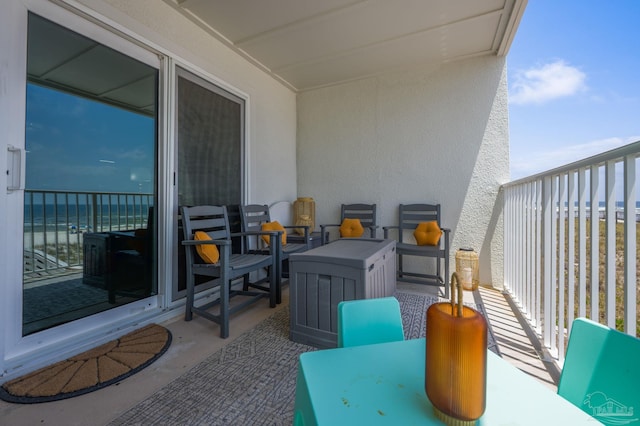 14259 Perdido Key Dr Unit 1C, Pensacola, FL 32507 - balcony featuring outdoor dining area