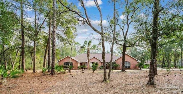 view of ranch-style house