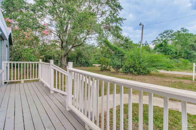 2511 Green Village Rd, Walnut Hill, FL 32568 - view of deck