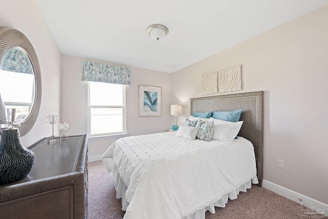 bedroom featuring carpet floors