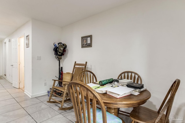 8140 Lillian Hwy, Pensacola, FL 32506 - dining area featuring light tile patterned floors