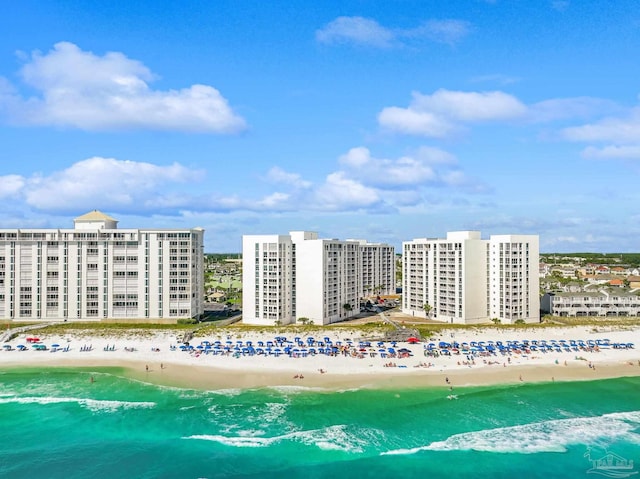 900 Gulf Shore Dr Unit 2051, Destin, FL 32541 - drone / aerial view with a beach view and a water view