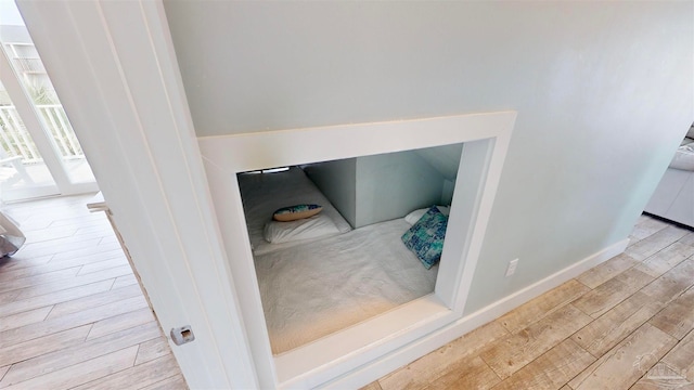 room details featuring wood-type flooring