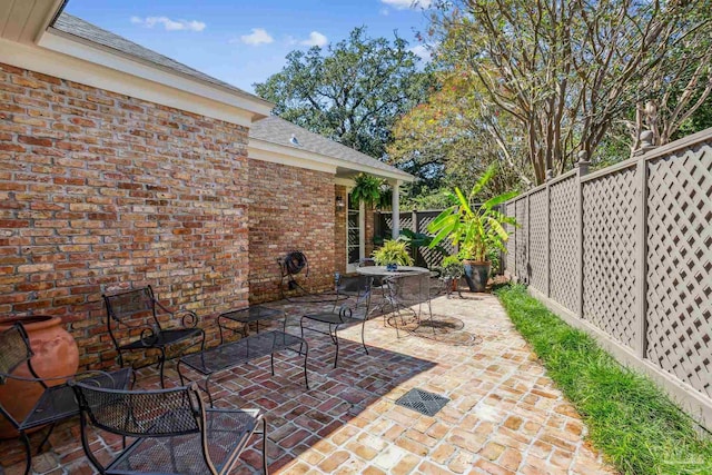 view of patio / terrace