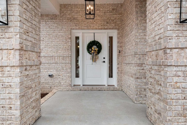 5681 Paddlewheel Dr, Milton, FL 32583 - property entrance featuring brick siding