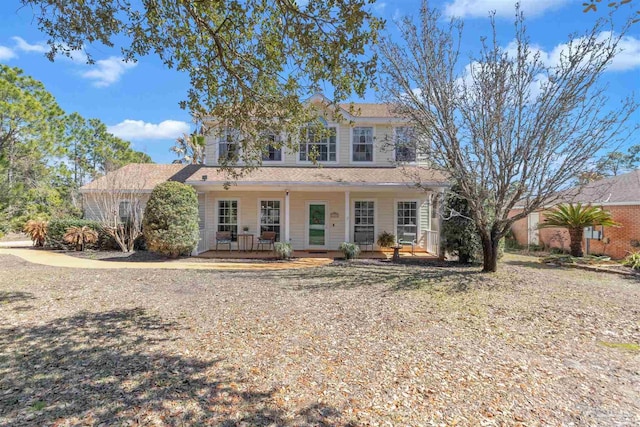 view of front of house with a porch