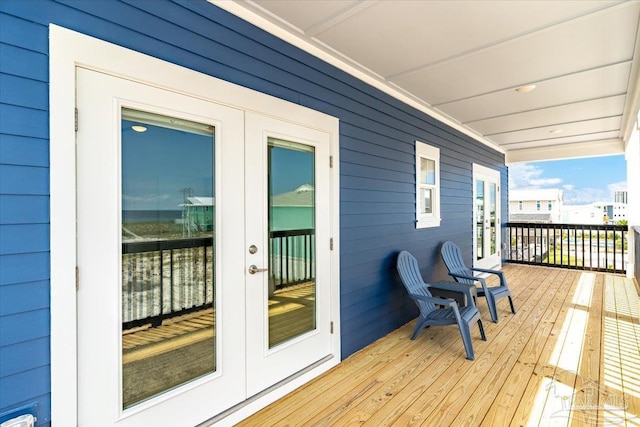 8169 White Sands Blvd, Navarre Beach, FL 32566 - deck featuring french doors