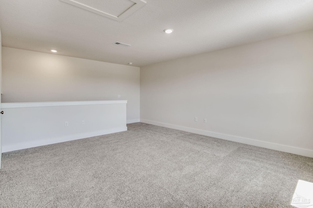 9797 Windyhill Rd, Pensacola, FL 32526 - carpeted empty room with recessed lighting and baseboards