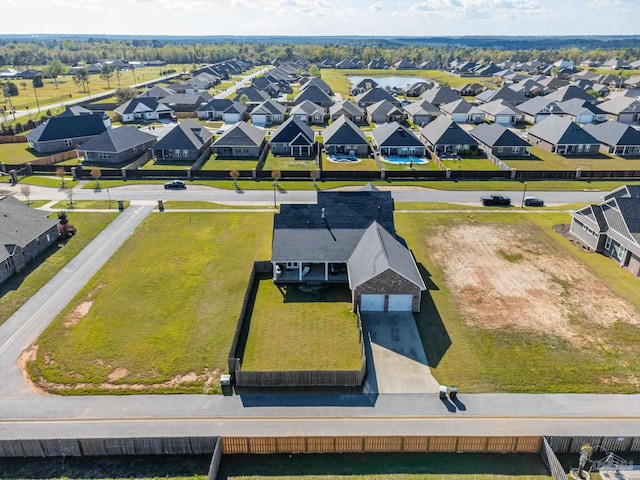 2420 Meeting St, Cantonment, FL 32533 - birds eye view of property featuring a residential view