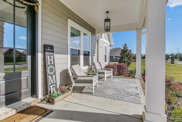2420 Meeting St, Cantonment, FL 32533 - view of patio with covered porch