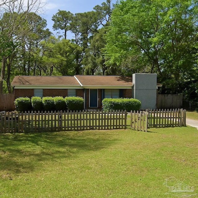 907 Colbert Ave, Pensacola, FL 32507 - view of front of house with brick siding