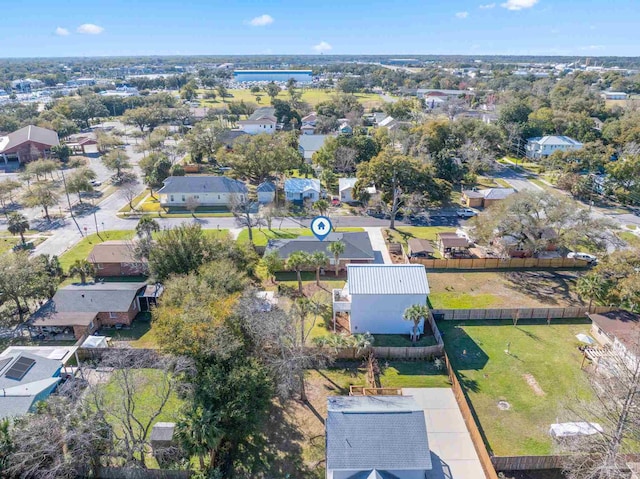 drone / aerial view featuring a residential view