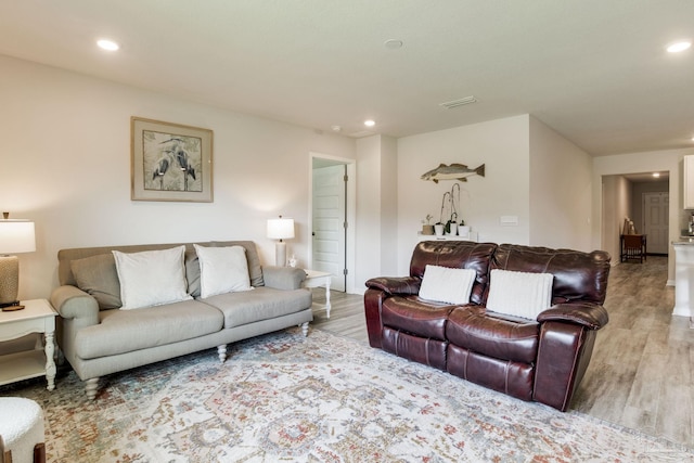 3488 Fallschase Blvd, Pensacola, FL 32526 - living area with wood finished floors and recessed lighting