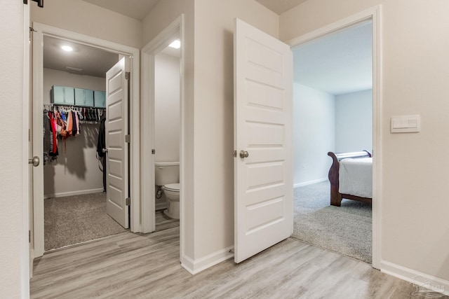 3488 Fallschase Blvd, Pensacola, FL 32526 - corridor featuring light wood finished floors and baseboards