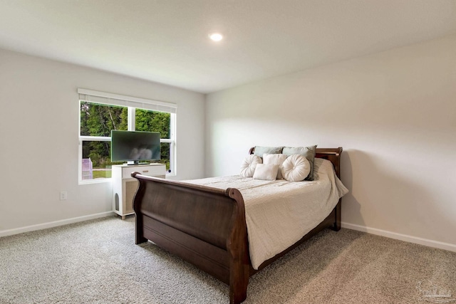 3488 Fallschase Blvd, Pensacola, FL 32526 - bedroom with light colored carpet, baseboards, and recessed lighting
