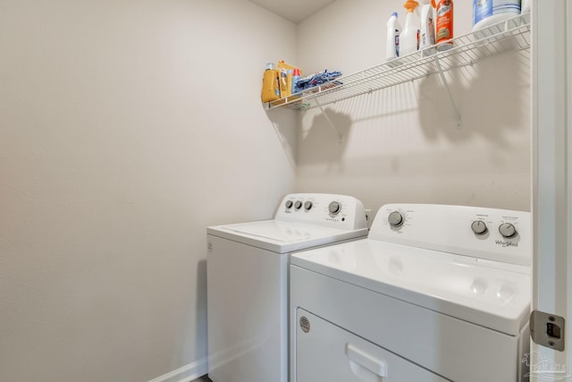 3488 Fallschase Blvd, Pensacola, FL 32526 - laundry room with independent washer and dryer