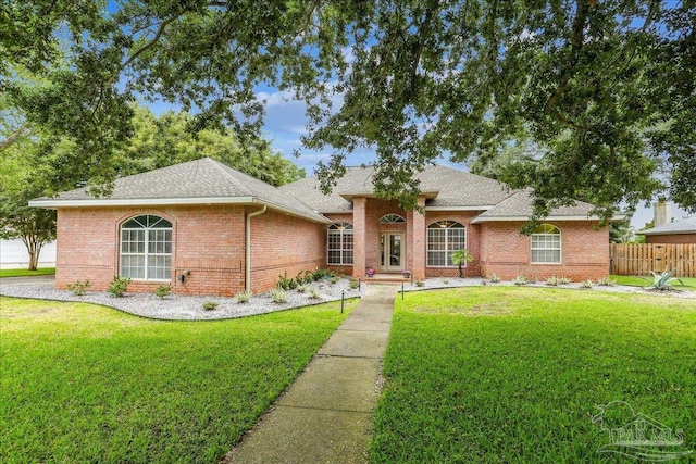 2520 Abbie Elizabeth Ct, Gulf Breeze, FL 32563 - view of front of house with roof with shingles and brick siding