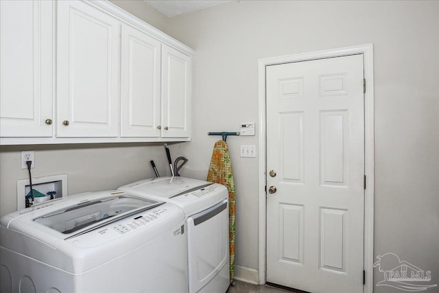 2520 Abbie Elizabeth Ct, Gulf Breeze, FL 32563 - laundry room featuring cabinet space and washing machine and dryer