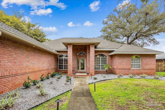 2520 Abbie Elizabeth Ct, Gulf Breeze, FL 32563 - view of front of property with brick siding and a shingled roof