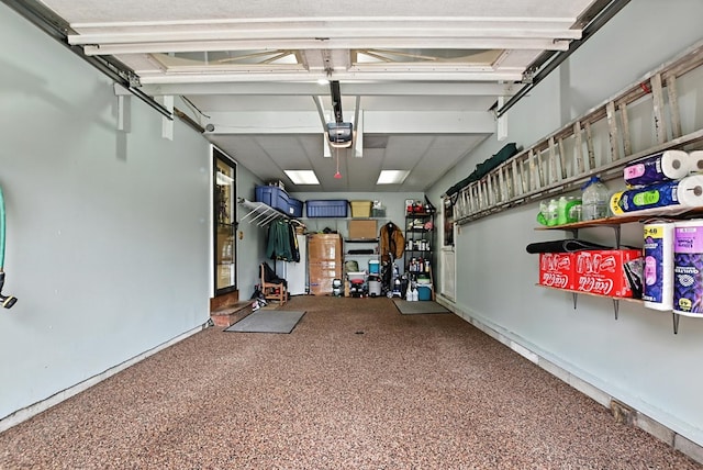 155 W Smiley Ave, Shelby, OH 44875 - garage featuring a garage door opener