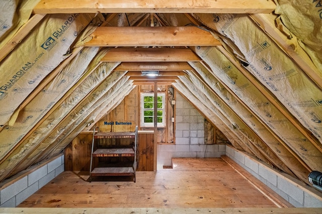 640 Running Brook Way, Mansfield, OH 44903 - view of unfinished attic