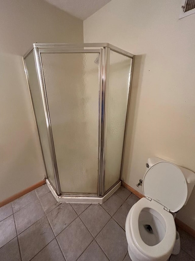 1221 N Sandusky Ave, Bucyrus, OH 44820 - full bath featuring a shower stall and tile patterned flooring