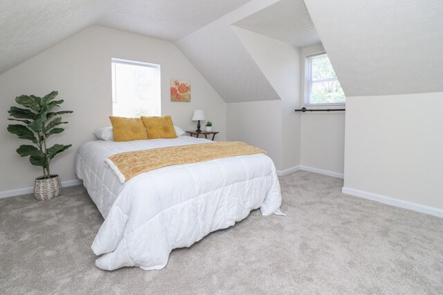1008 Burger Ave, Mansfield, OH 44906 - carpeted bedroom featuring lofted ceiling, multiple windows, and baseboards