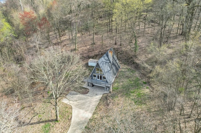 aerial view