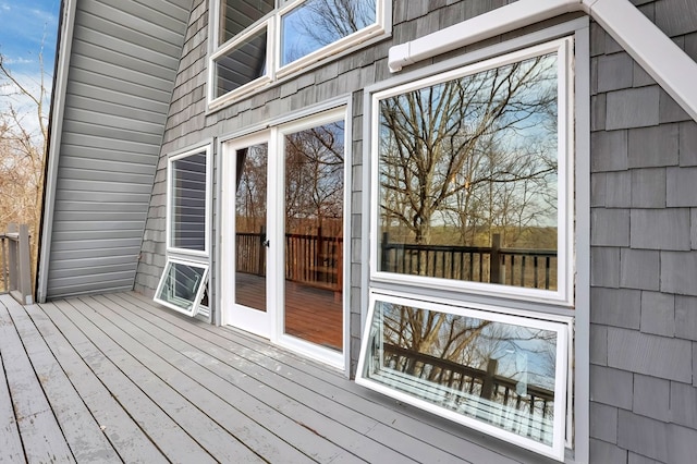 view of deck