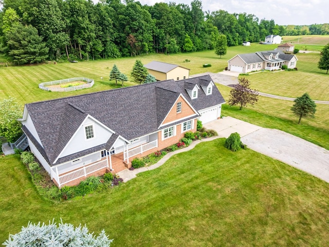 4299 County Road 20, Mount Gilead, OH 43338 - view from above of property