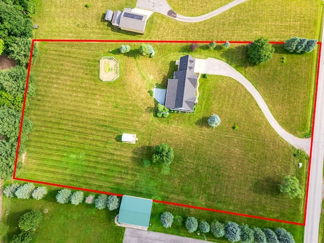 4299 County Road 20, Mount Gilead, OH 43338 - aerial view of property's location with property boundaries highlighted
