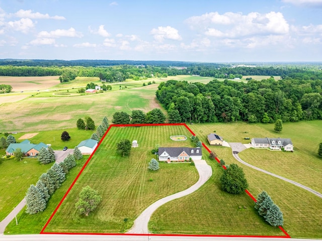 4299 County Road 20, Mount Gilead, OH 43338 - view of property location featuring property parcel outlined