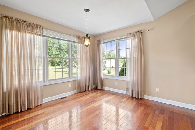4299 County Road 20, Mount Gilead, OH 43338 - empty room with baseboards and hardwood / wood-style flooring