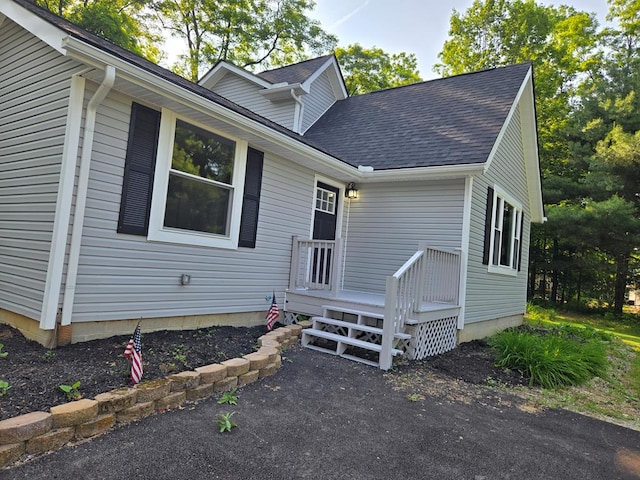 7326 State Route 19 Unit U3 L57-59, Mount Gilead, OH 43338 - view of front facade featuring a shingled roof